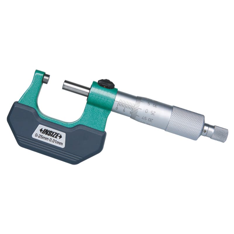 میکرومتر خارج‌سنج اینسایز 3236-25B با درجه‌بندی روی دو سمت برای کاربران چپ‌دست و راست‌دست