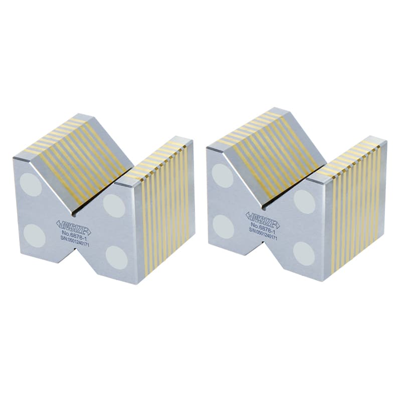تصویر 1 از گالری مجموعه V-Block القایی مغناطیسی اینسایز، کد 6878-1