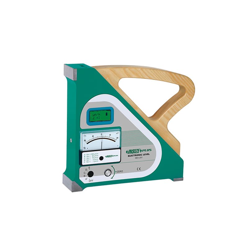تراز الکترونیکی دقیق اینسایز ISE-L051 با نمایشگر دیجیتال، مقیاس آنالوگ و دسته چوبی
