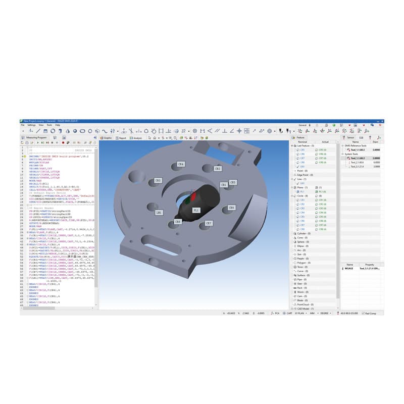 تصویر 1 از گالری نرم افزار اندازه گیری بازوها اینسایز، کد CMM-ARM-DMIS