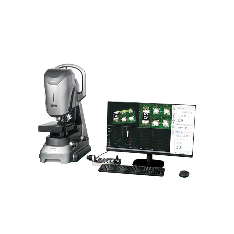 میکروسکوپ اندازه‌گیری سه‌بعدی اینسایز ISM-H5000 همراه نمایشگر و نرم‌افزار تحلیل و اندازه‌گیری تصویر