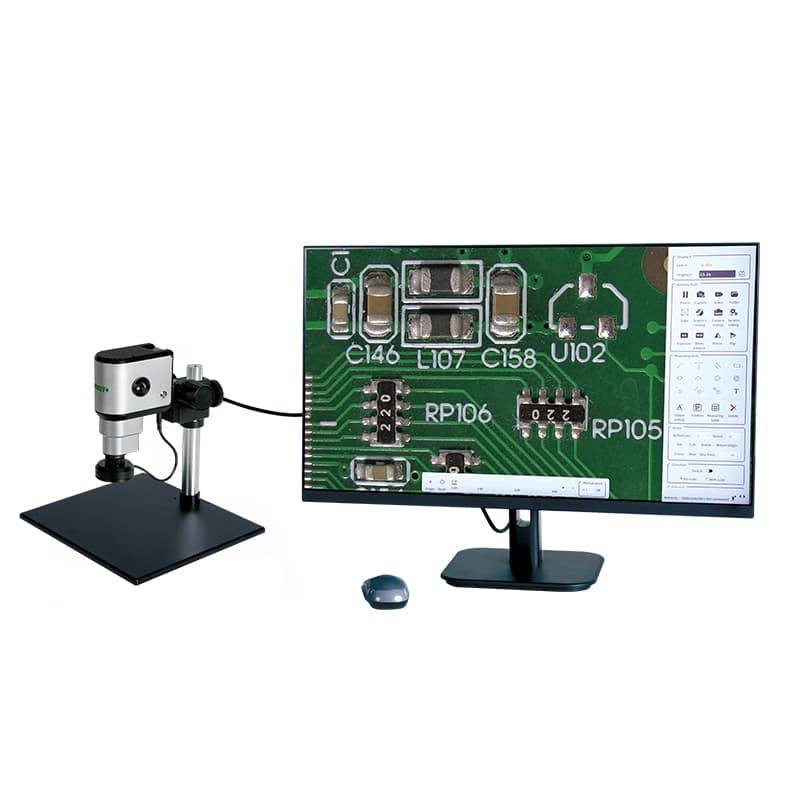 تصویر 1 از گالری میکروسکوپ اندازه گیری زوم موتوریزه 4k اینسایز، کد 5326-S112