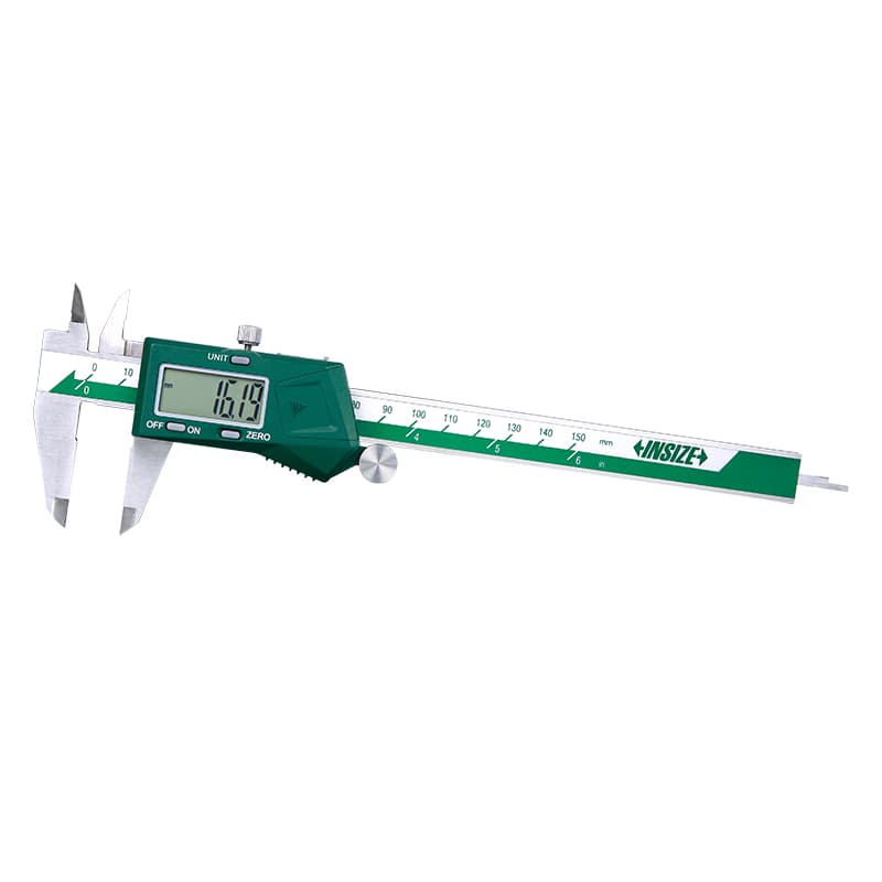 کولیس دیجیتال کسری اینچ اینسایز مدل 1102-150 با نمایشگر LCD