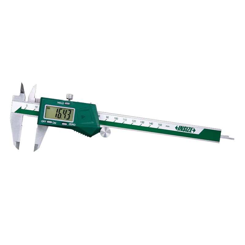 کولیس دیجیتال متریک اینسایز مدل 1109-150 با نمایشگر LCD و دکمه HOLD