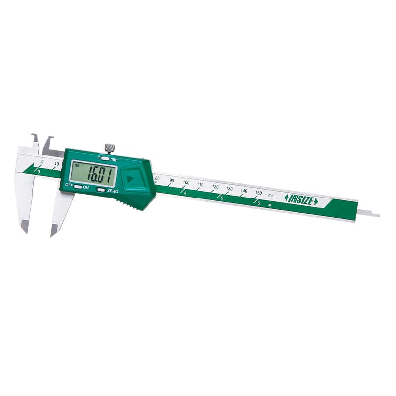 کولیس دیجیتال داخل‌شیار اینسایز 1191 تیپ A؛ فک اندازه‌گیری قطر شیار