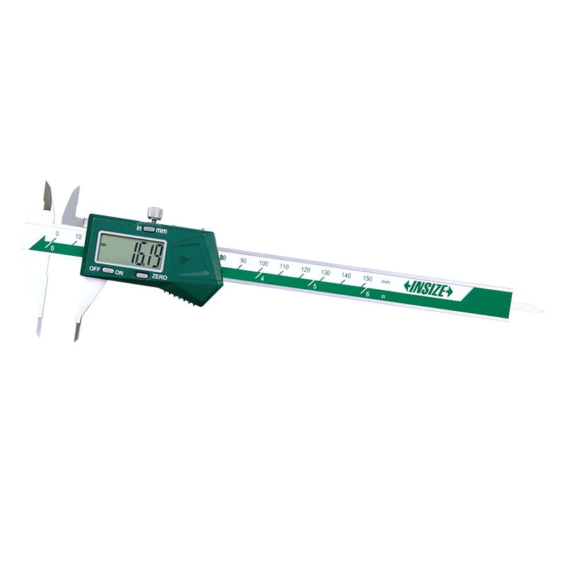 کولیس دیجیتال فک نوک‌تیز اینسایز 1169-150 برای شیارهای کوچک